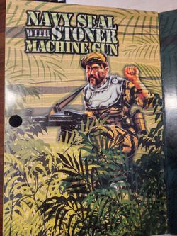 THE  ULTIMATE  SOLDIER  NAVY  SEAL  WITH  STONER   MACHINE  GUN