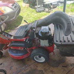 Snapper Riding Lawn  Mower With Bag System Cash Get It Ready To Mow
