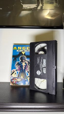 Vintage 1995 Angel Cop Volume 1 VHS Movie Tape Manga Anime