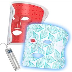 Lovsheme Red Light Therapy Face Mask – 5 Modes, 432 LEDs for Acne, Wrinkles