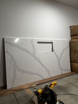Precut White Quartz Countertops – Like New