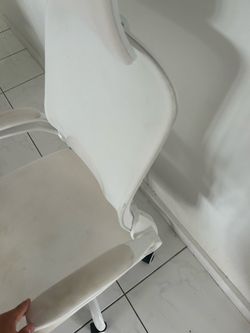 White office chair