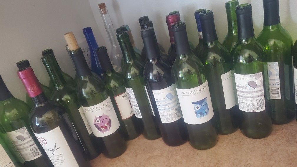 Empty Wine Bottles For Crafting