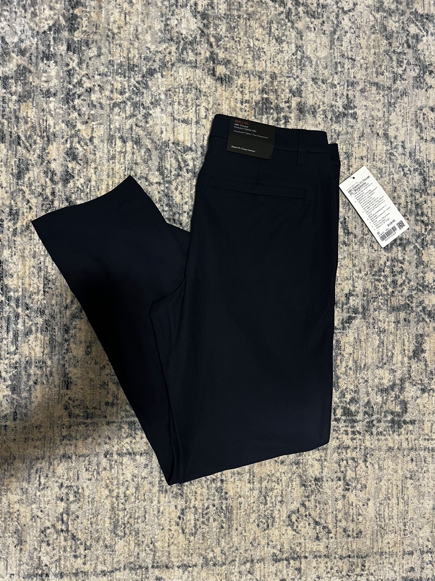 NWT Men’s Lululemon ABC Trousers