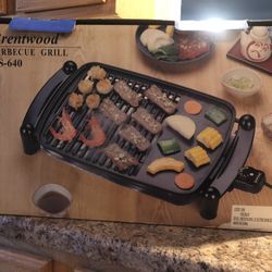 Indoor Electric BBQ Grill/skillet