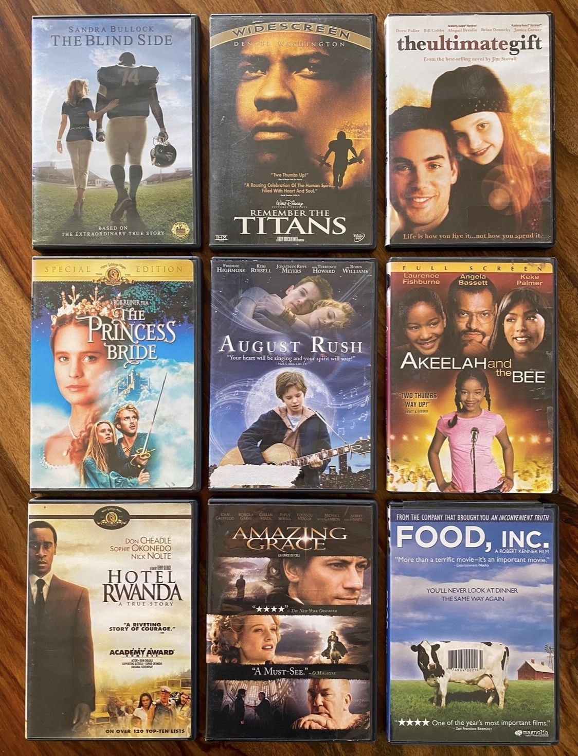 🎥 💿 🍿 9 DVDs PG & PG-13 Movies