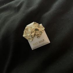 Gold Nugget Earrings