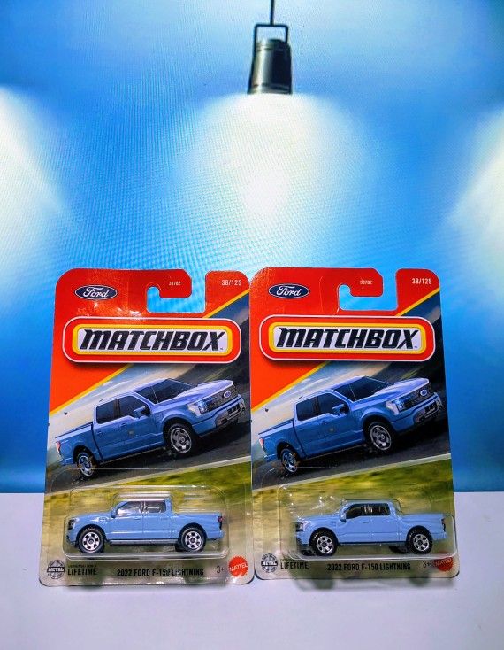 2025 MATCHBOX 2022 FORD F-150 LIGHTNING $5 Each