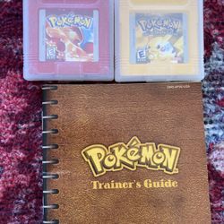 Pokemon Red And Yellow 