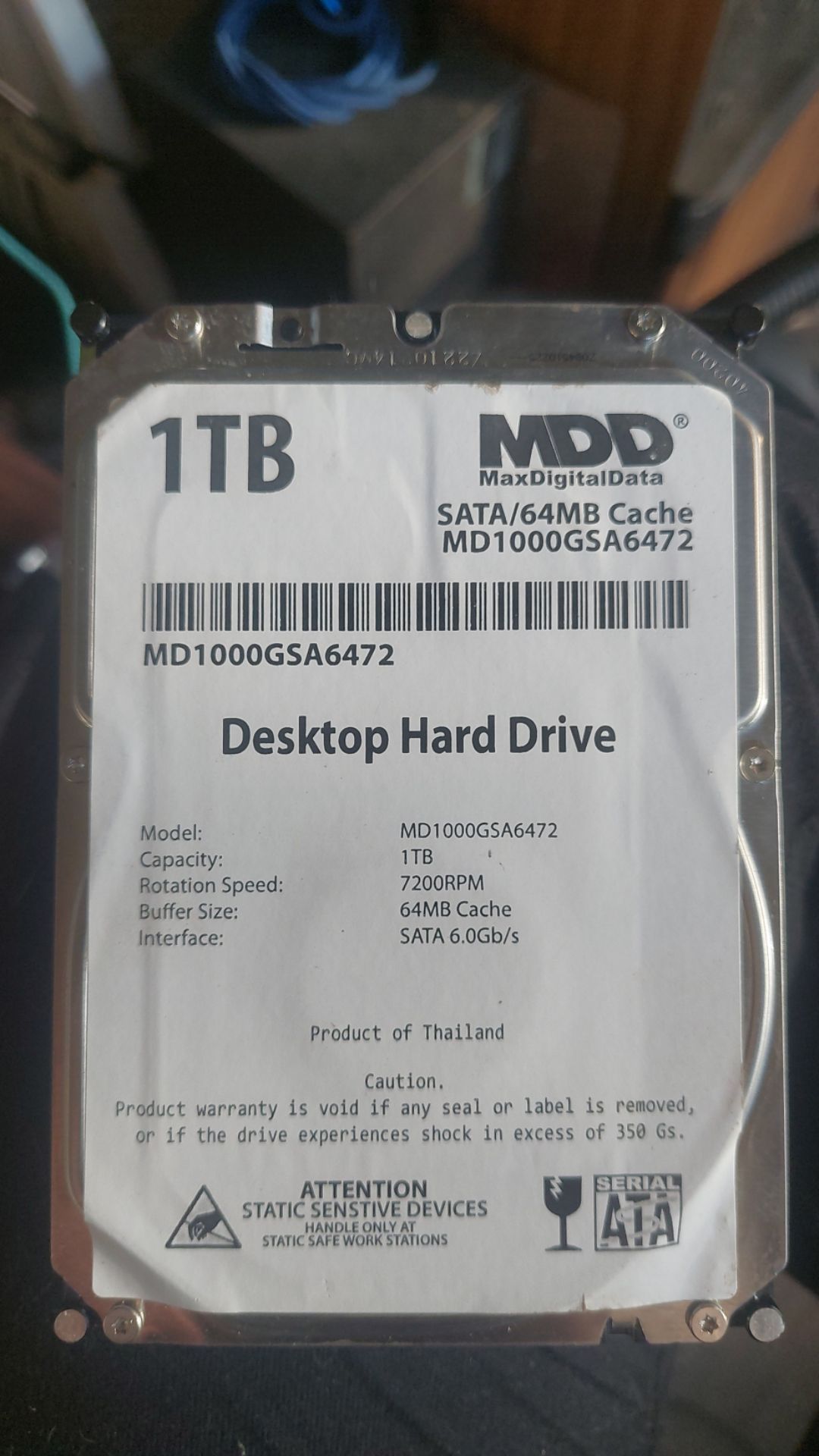 1TB Hard Drive