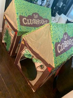 Clubhouse play tent