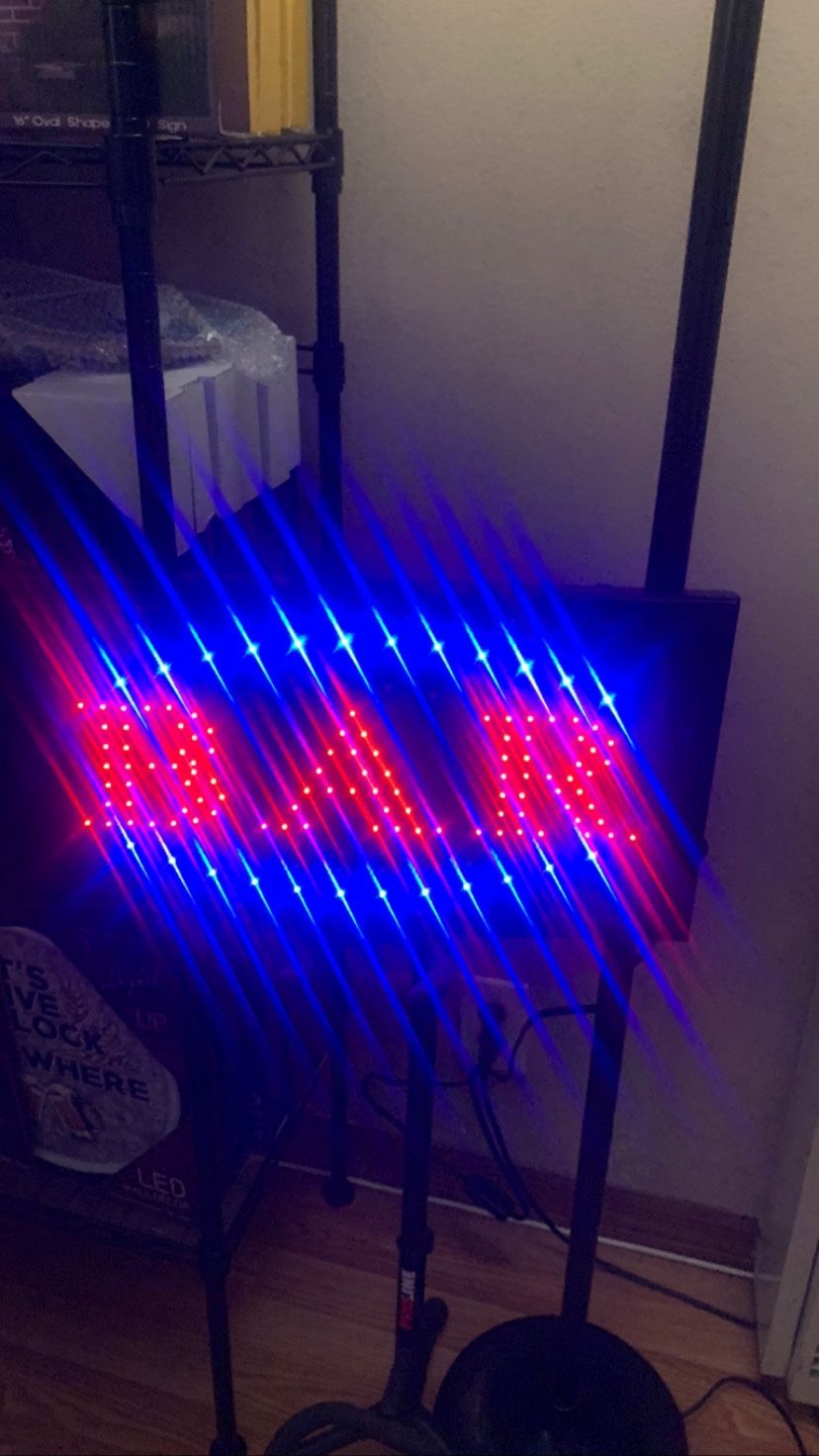 Bar LED Decor sign.