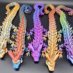 Multicolor And Rainbow Crystal Dragons 