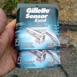 Gillette Sensor Excel Razor Blade Replacements