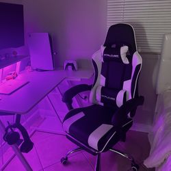 Black And White Gaming/ Office Chair 