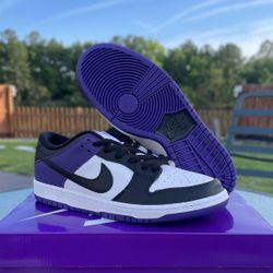 Nike SB Dunk Low Court Purple 2024 Size 9.5 Men