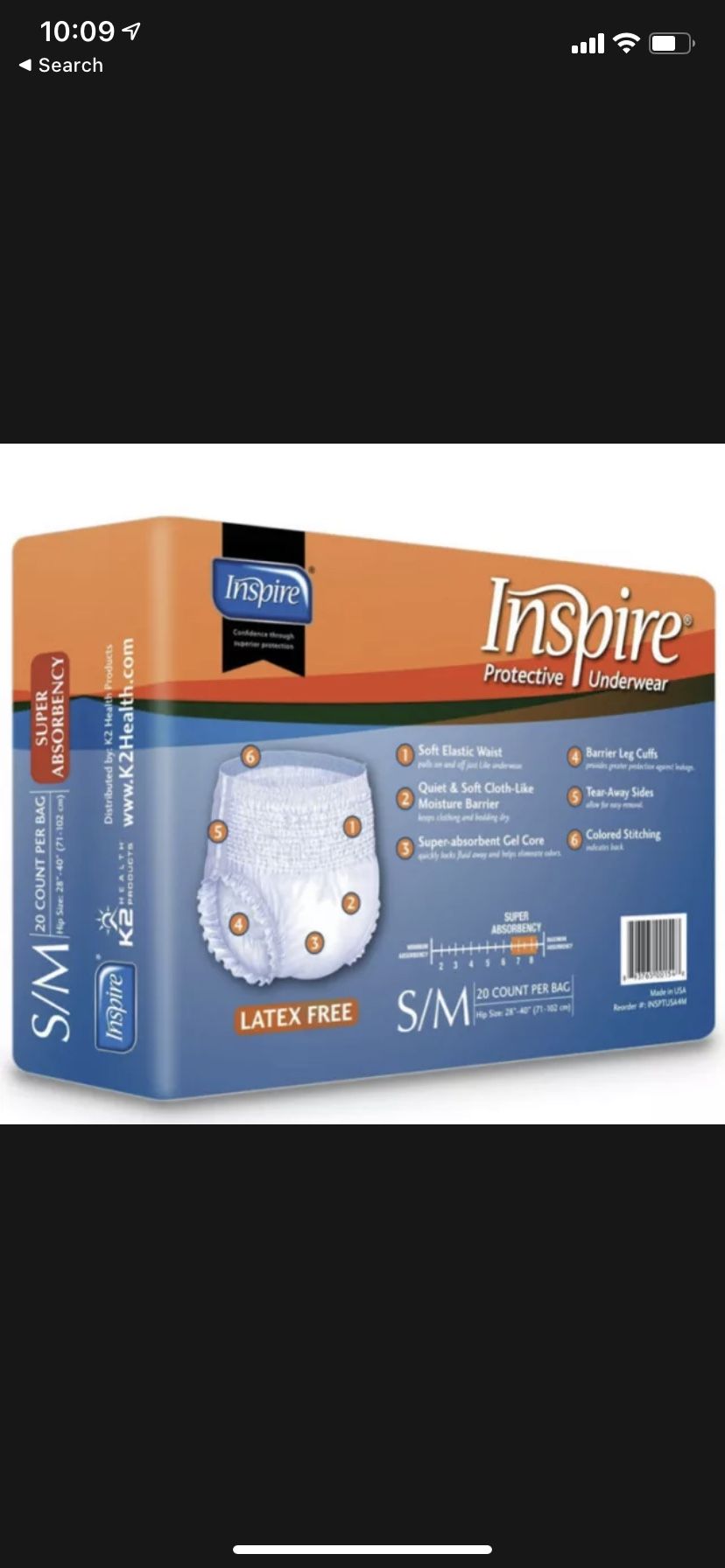 565 Pieces Of adult undergarments Health & Beauty