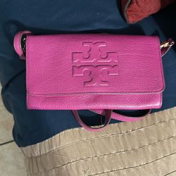 Pink Tory Burch Wallet Clutch 