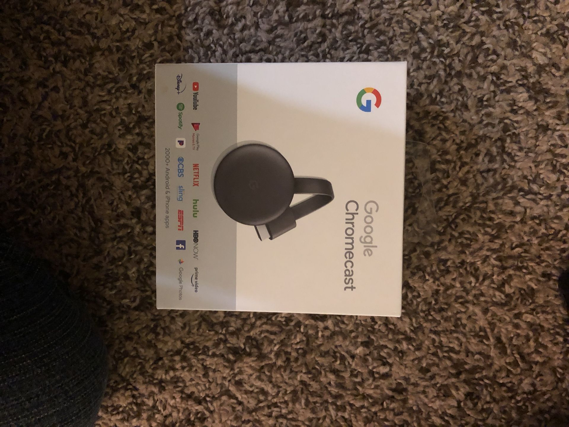 Google Chromecast New In Box Unopened