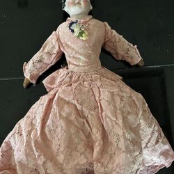 Porcelain Doll Head With Body