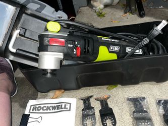 Rockwell oscillating F80 multi tool with tons of extras