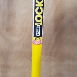 PURDY POWER LOCK 4'-8' PROFESSIONAL GRADE EXTENSION POLE & 18" PROFESSIONAL ROLLER FRAME: BRAND NEW!!