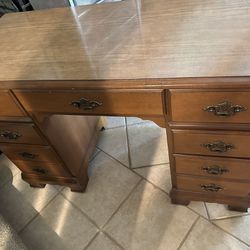 Wood Desk/ Craft Desk 
