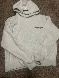 Authentic essentials light oatmeal hoodie