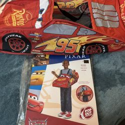 Disney Cars Lightening McQueen Toddler Pop Out Costume