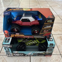 spider man control car brand new (original price 38 willing to do half)