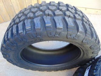 4 New LT 35 12.50 22 Goodyear Wrangler Boulder M/T Tires 12PLY Date 2023
