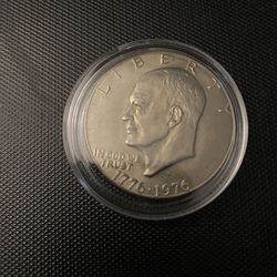 Bicentennial Eisenhower Ike Silver Dollar Beauty