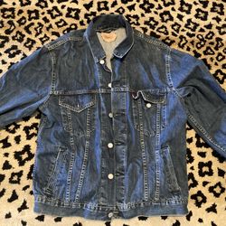 Levis Jean Jacket Mens Size Large