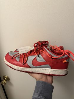 Off White University Red Nike Dunk