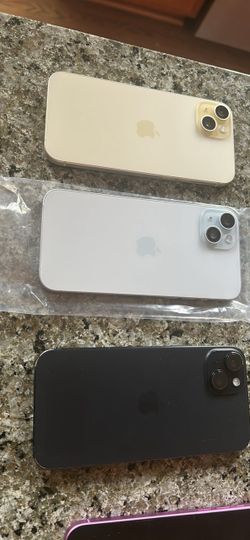 iPhone 15 plus 256gb unlocked each