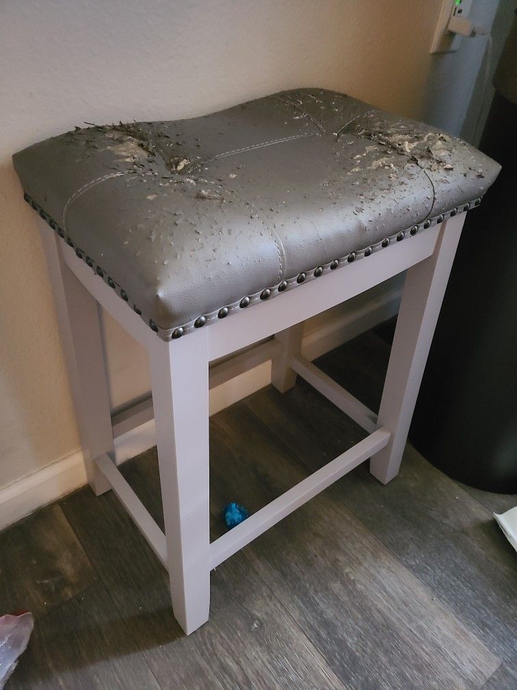 Beat Up Cat Stool