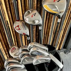 TaylorMade & Hogan Golf Club Set - Odyssey Chipper & Putter