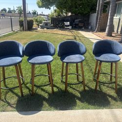 Set of 4 bar stool