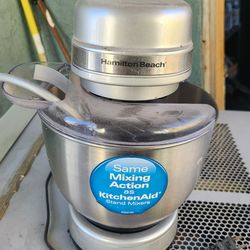 Hamilton Beach tilt head standing mixer