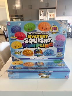 Crazy Fun Mystery Squishy Dumpling Countdown Calendar