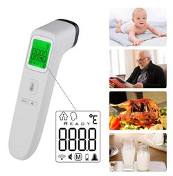 Infrared Thermometer Touchless Thermometer for Baby Toddler Adult Food Room Temperature