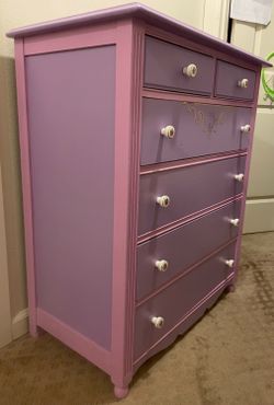 Vintage Dresser and Vanity Desk