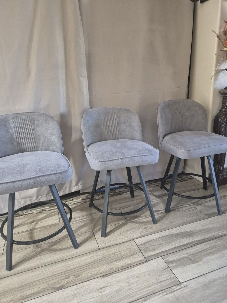 3 Bar Stools 24"