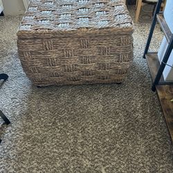 Wicker Storage Chest