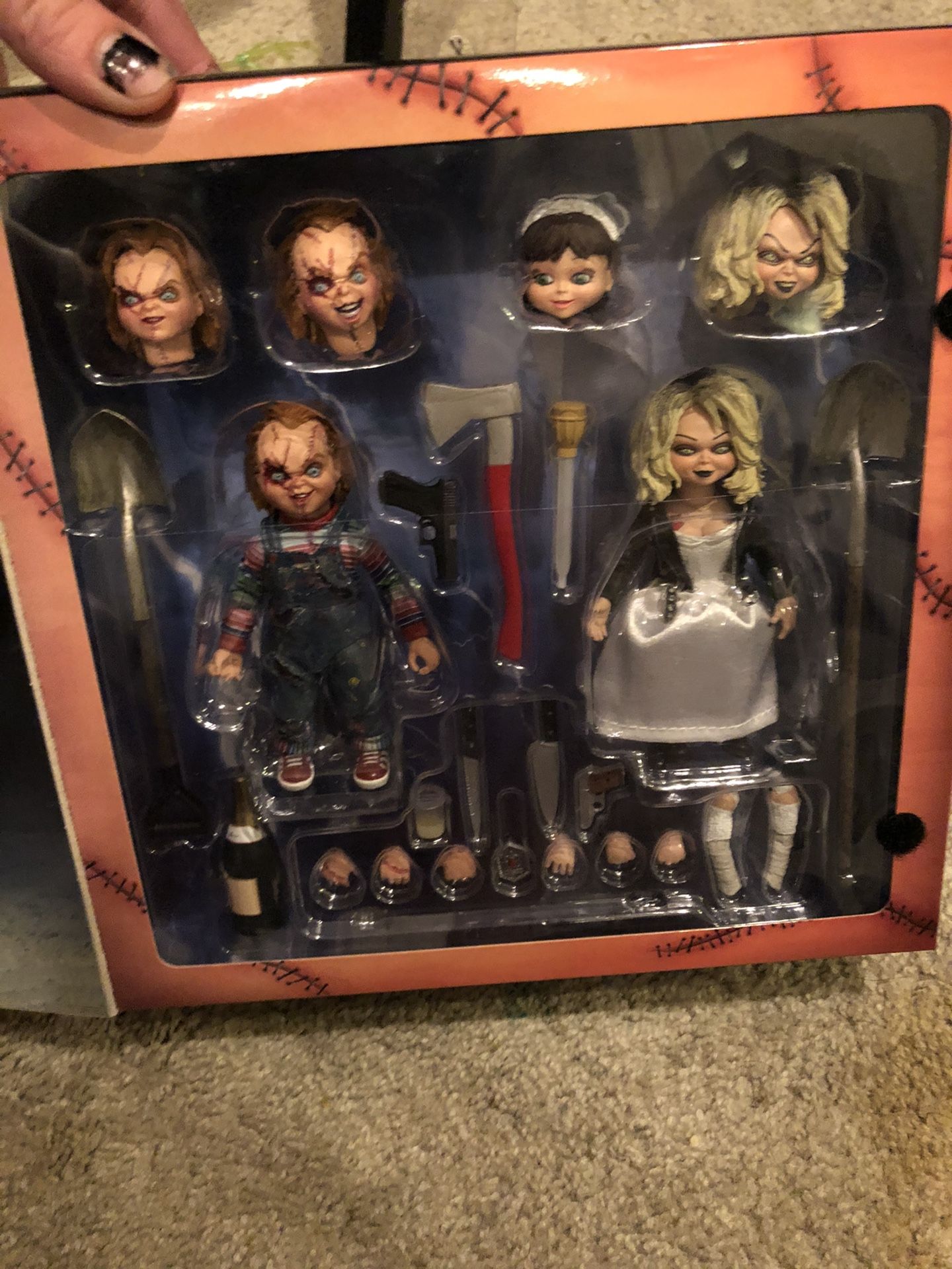 Chucky gets lucky action figure collectible