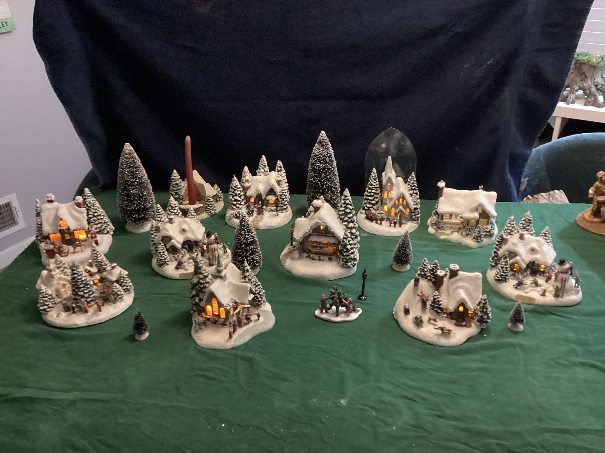 Thomas KinKade Christmas Village
