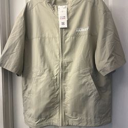 H&M Gathering Market Windbreaker Zip Up Top NWT Size US S