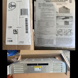 Conversion Hood For Tankless Water Heater 