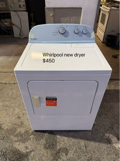 Whirlpool Electric Dryer White