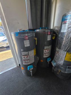 New Water Heater Rheem